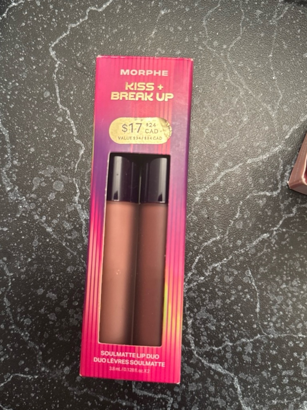 Morphe Kiss + Break Up Soulmatte Lip Duo - Neutral Brown Shades
